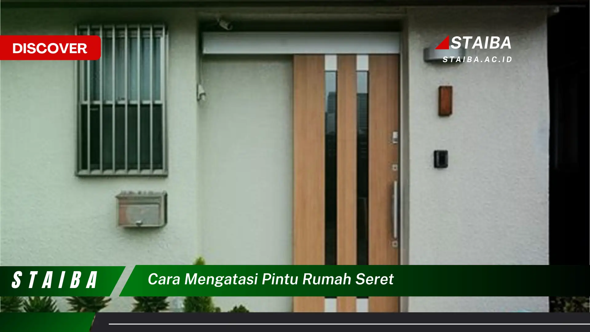 cara mengatasi pintu rumah seret