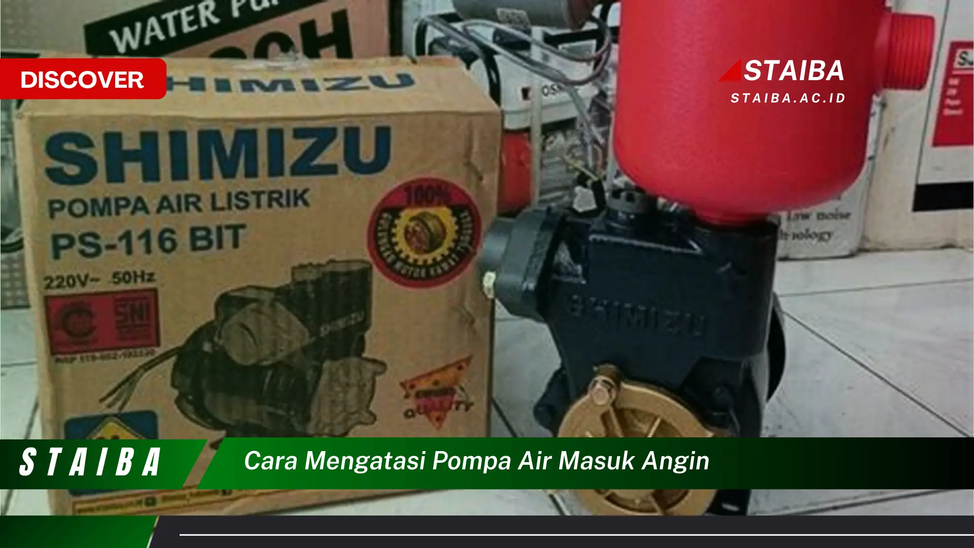 cara mengatasi pompa air masuk angin