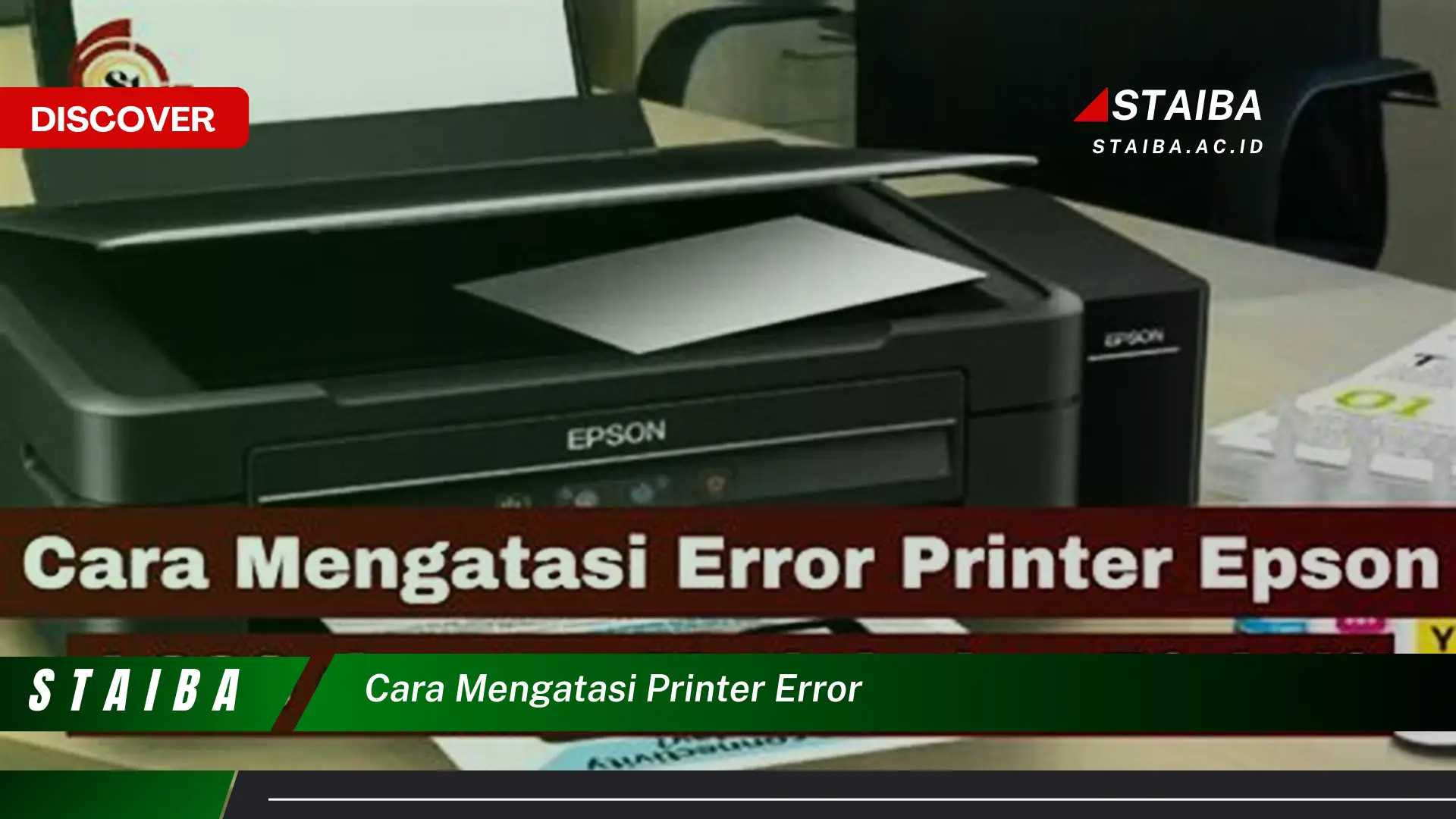 cara mengatasi printer error