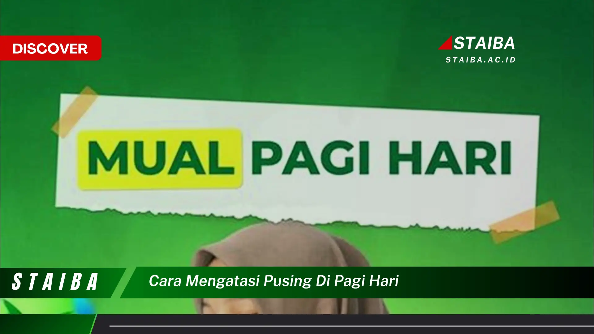 cara mengatasi pusing di pagi hari