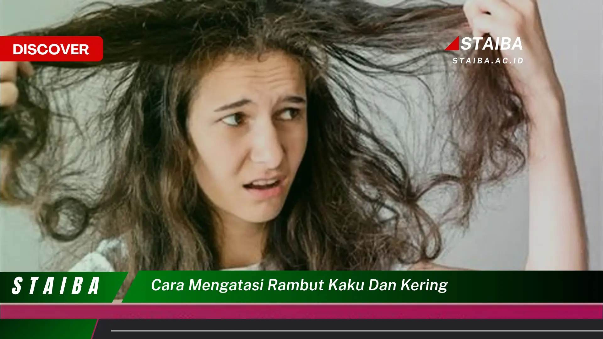 cara mengatasi rambut kaku dan kering