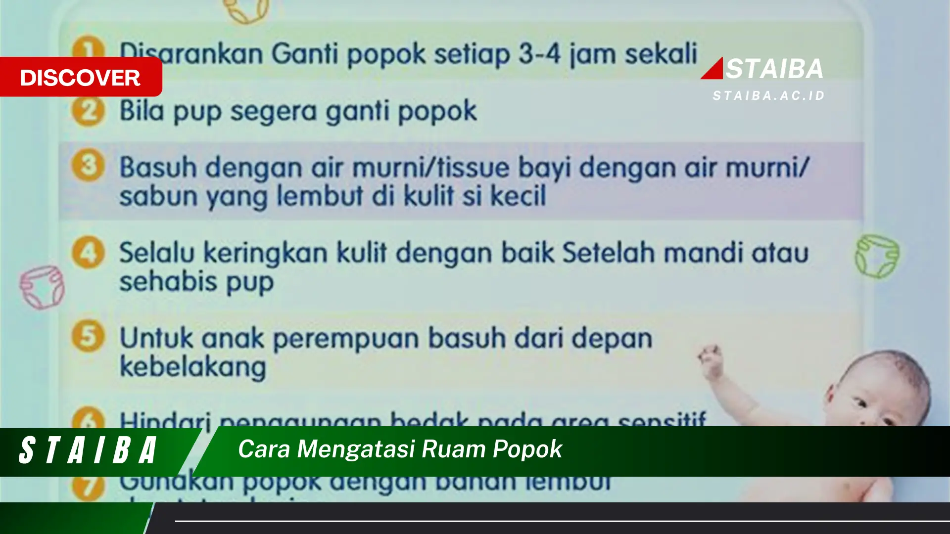 cara mengatasi ruam popok