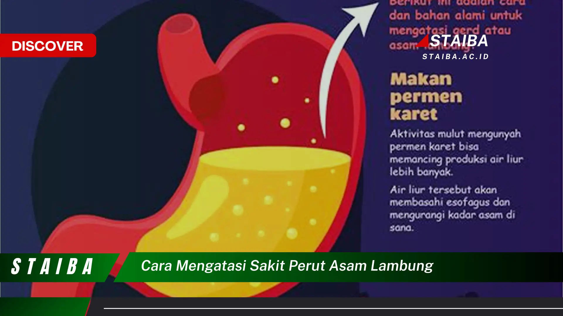 cara mengatasi sakit perut asam lambung