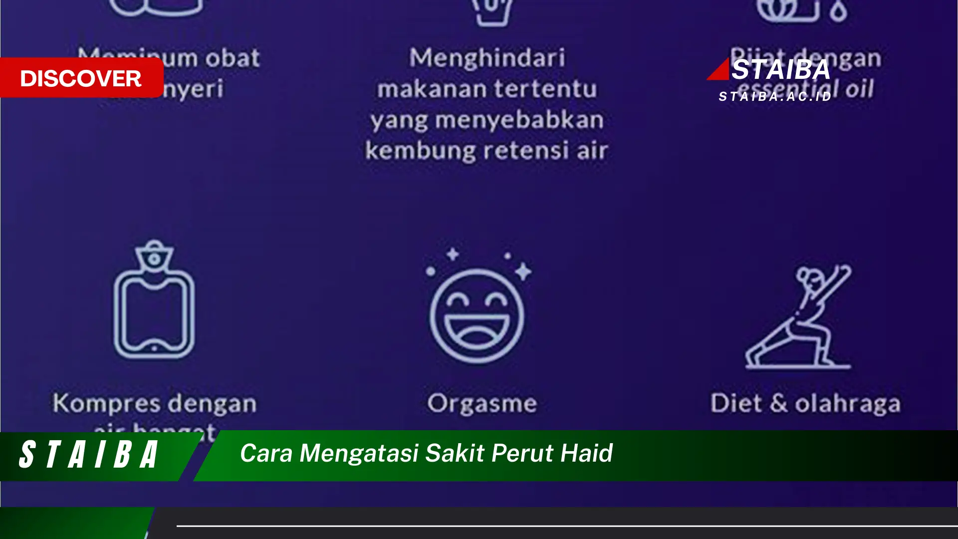 Temukan Cara Mengatasi Sakit Perut Haid yang Jarang Diketahui dan Mudah Dipahami