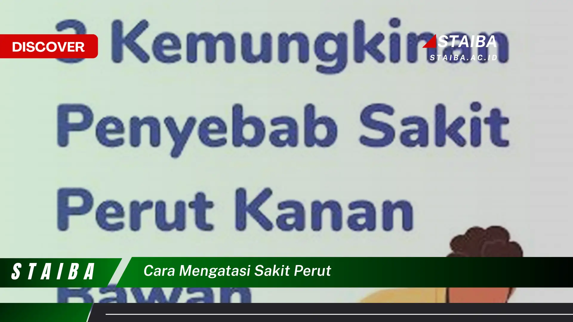 cara mengatasi sakit perut