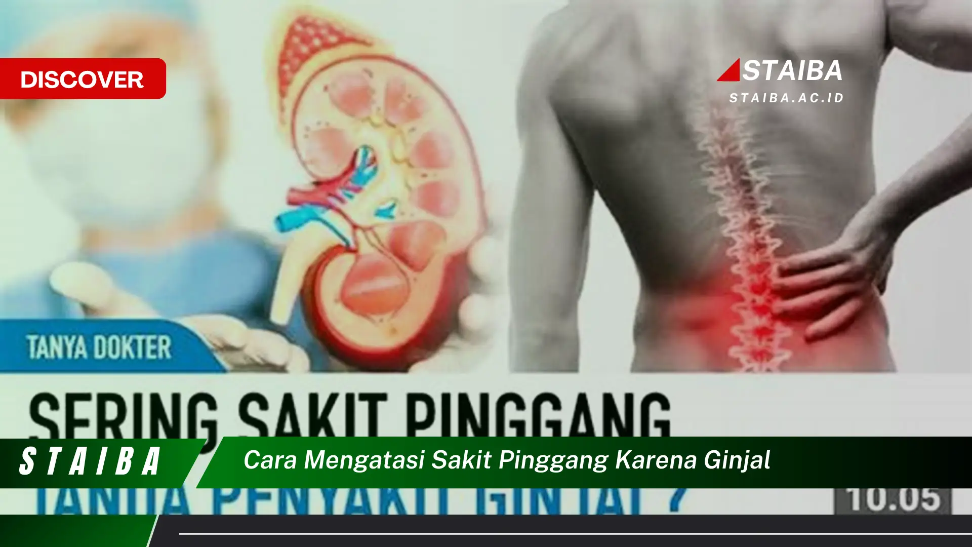 cara mengatasi sakit pinggang karena ginjal