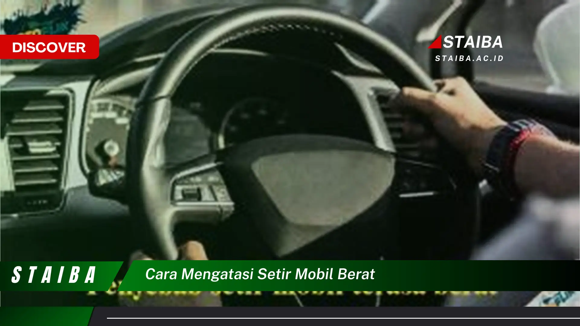 cara mengatasi setir mobil berat