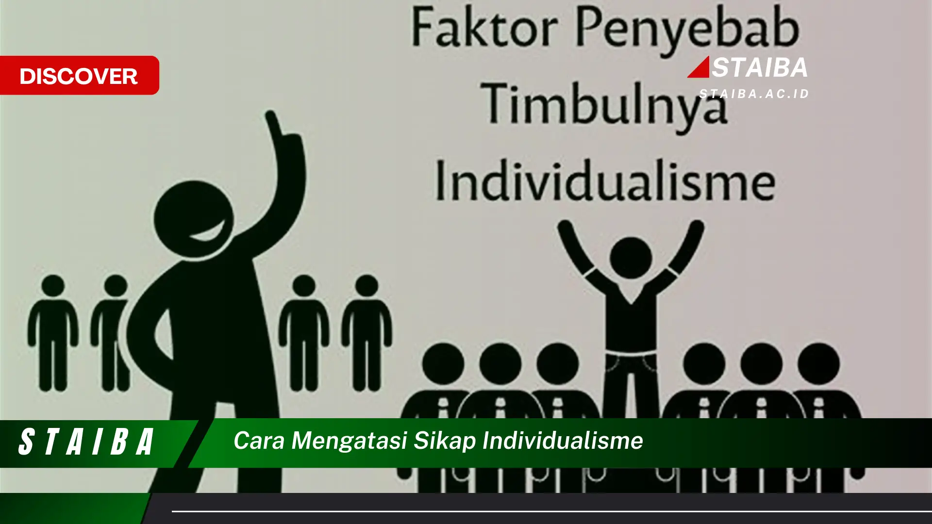 cara mengatasi sikap individualisme