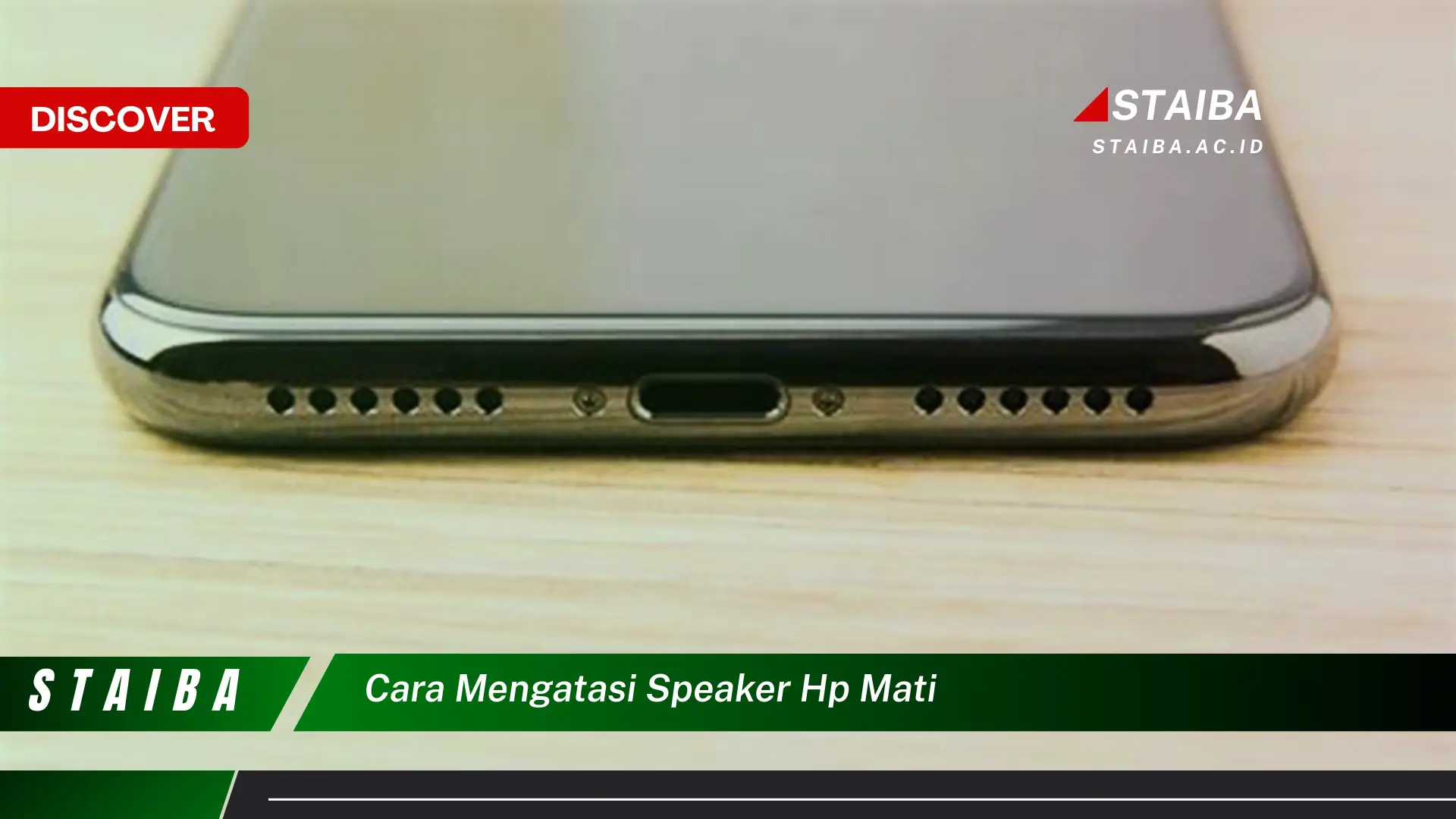 cara mengatasi speaker hp mati