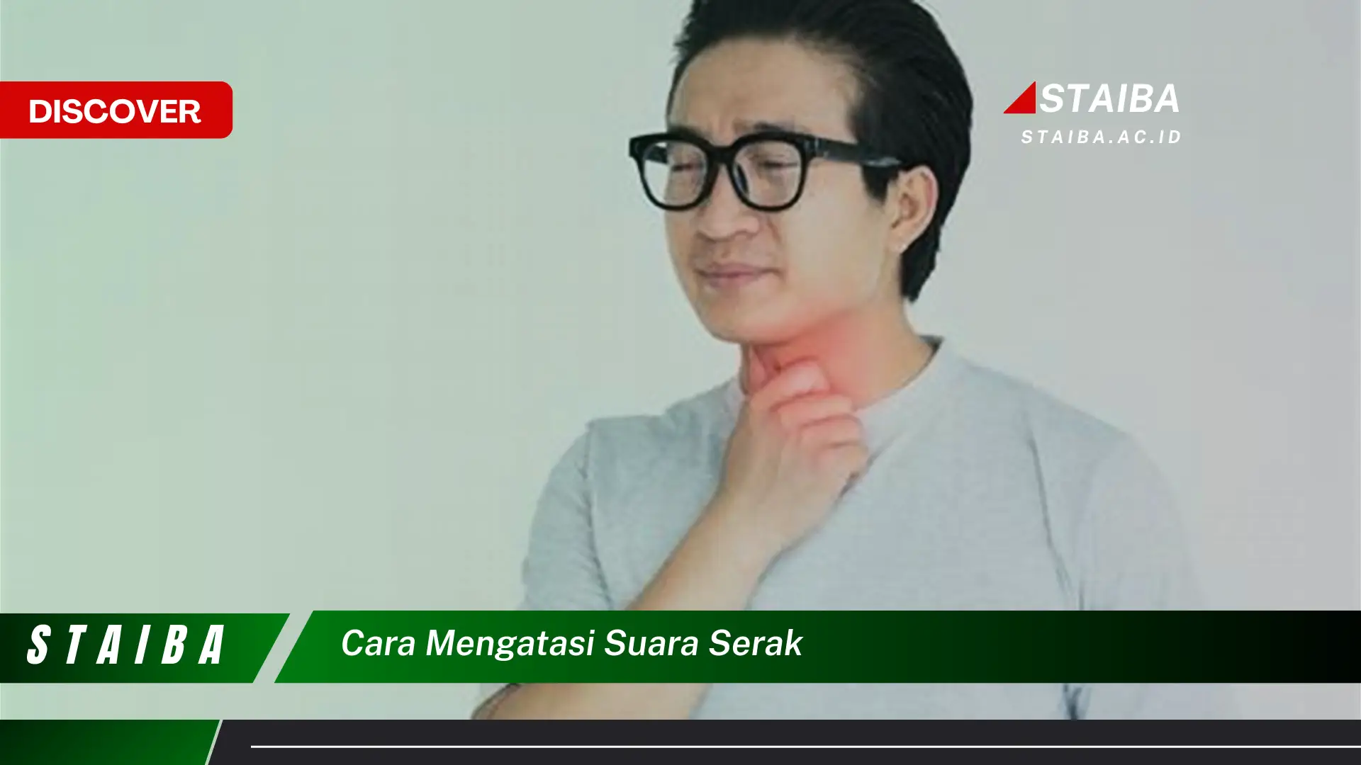 cara mengatasi suara serak