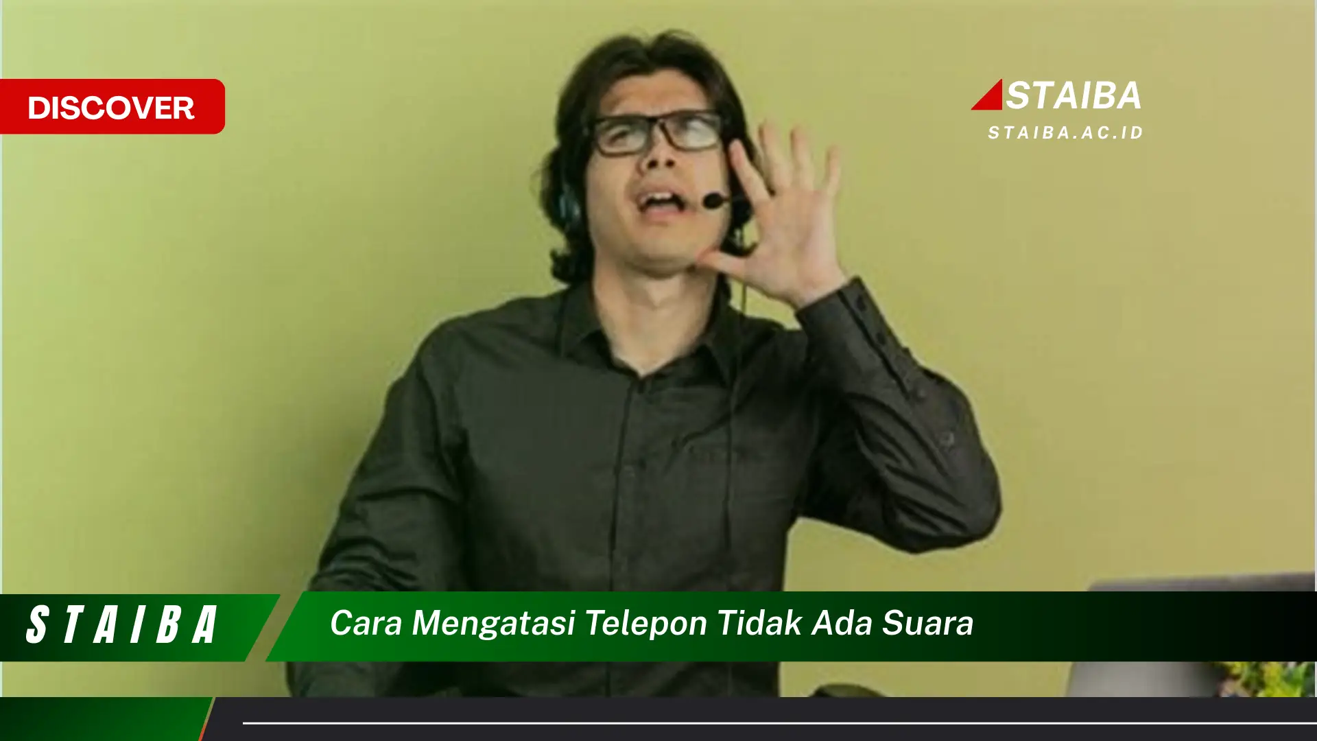 cara mengatasi telepon tidak ada suara