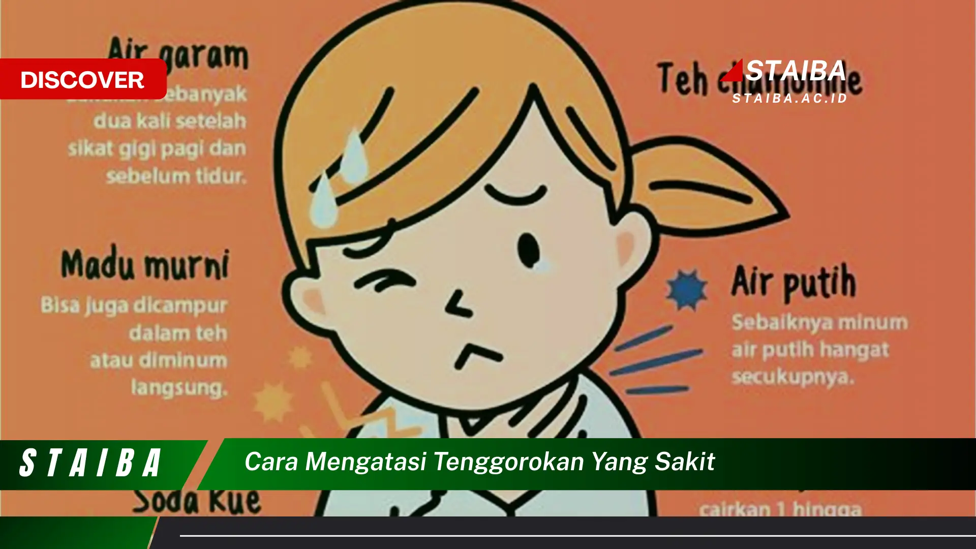 cara mengatasi tenggorokan yang sakit