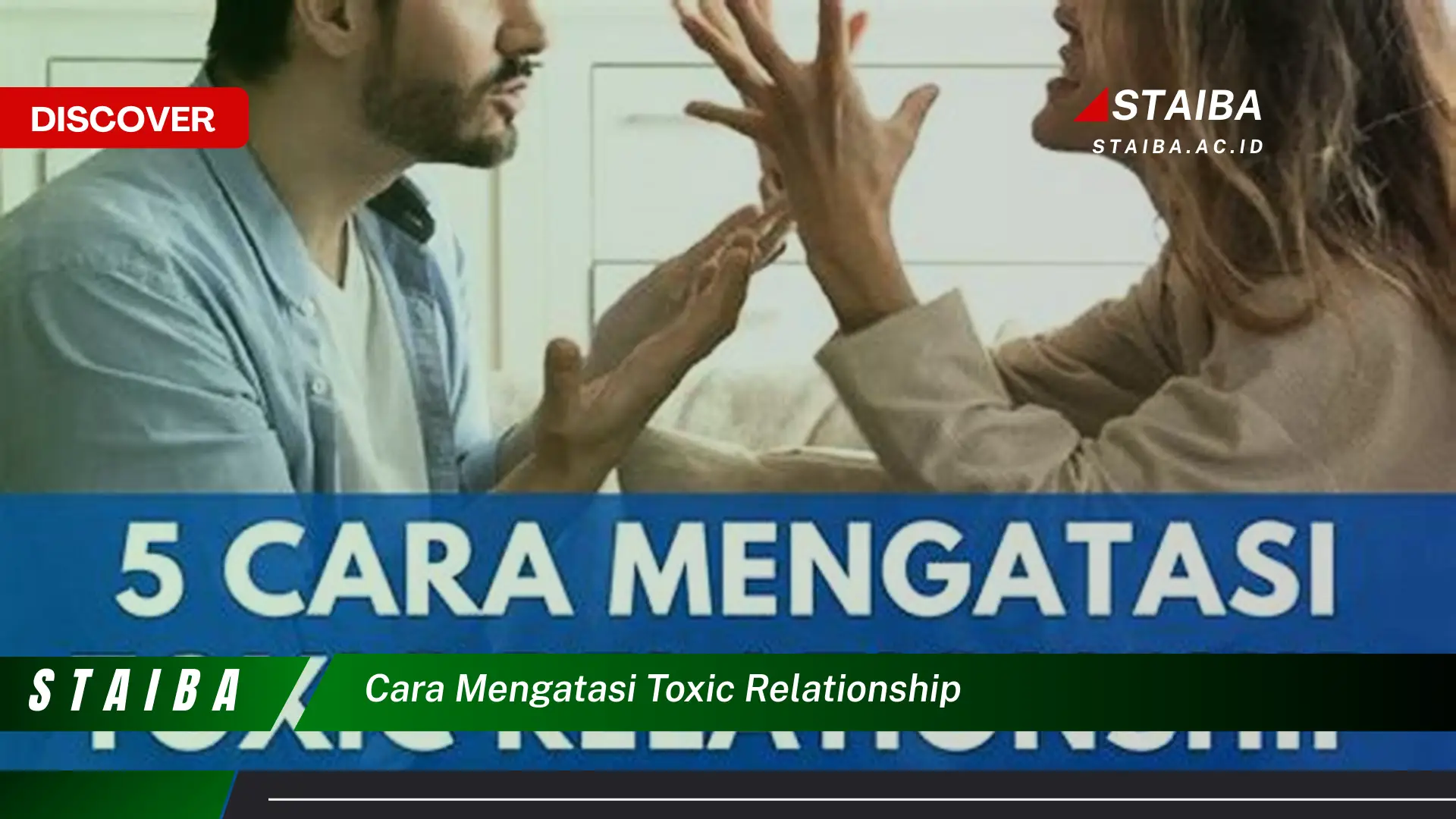 cara mengatasi toxic relationship