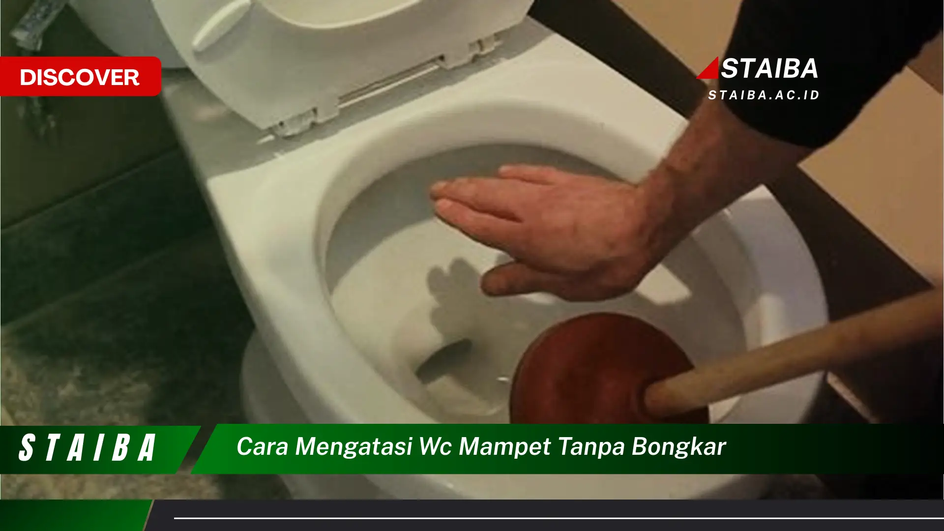 cara mengatasi wc mampet tanpa bongkar