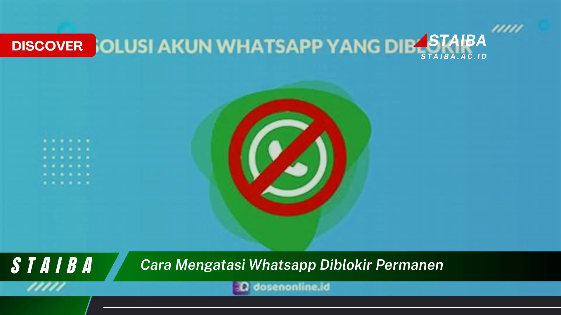 cara mengatasi whatsapp diblokir permanen