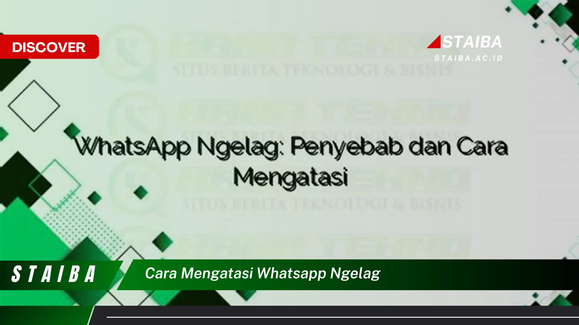 cara mengatasi whatsapp ngelag