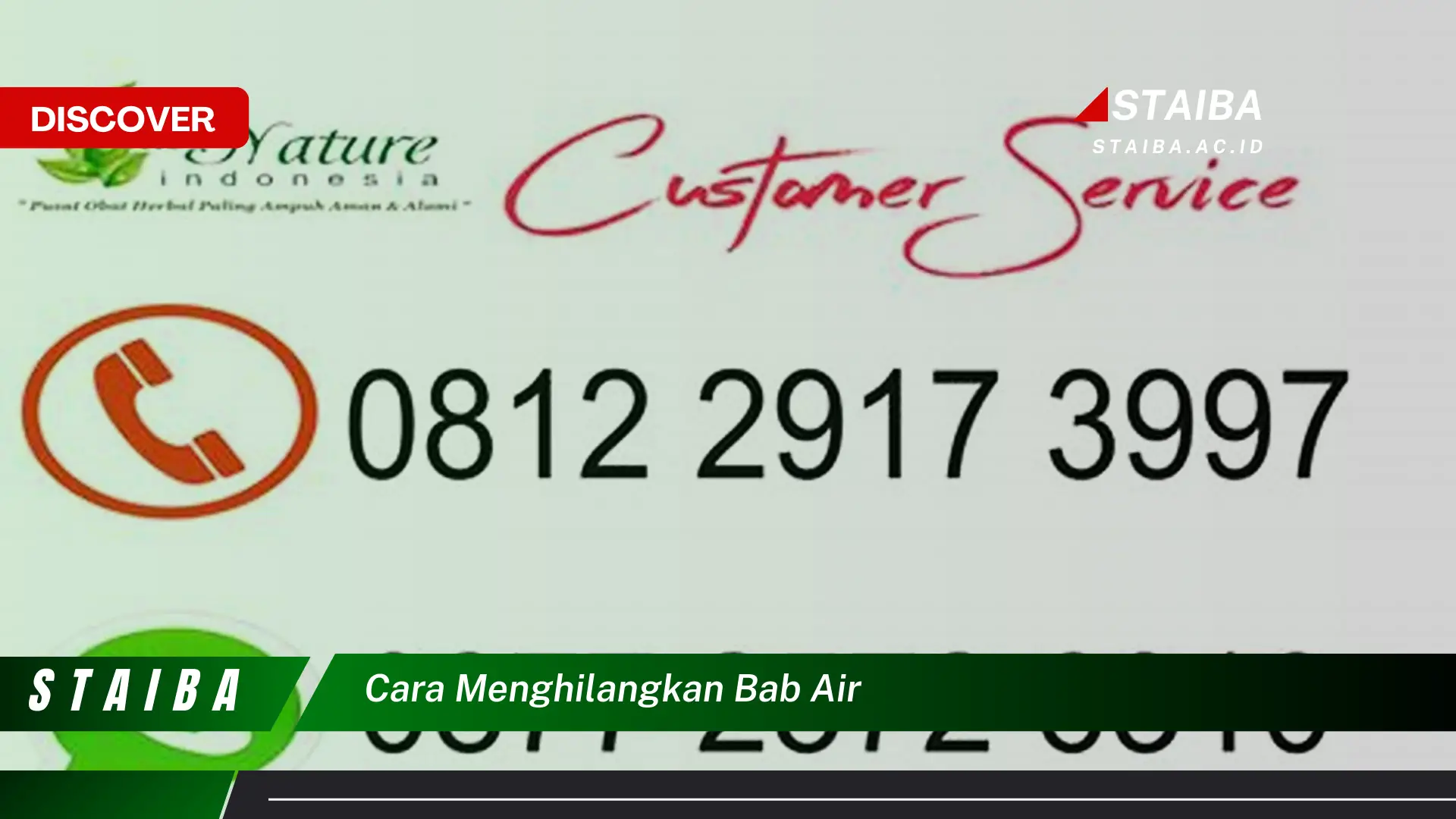 cara menghilangkan bab air