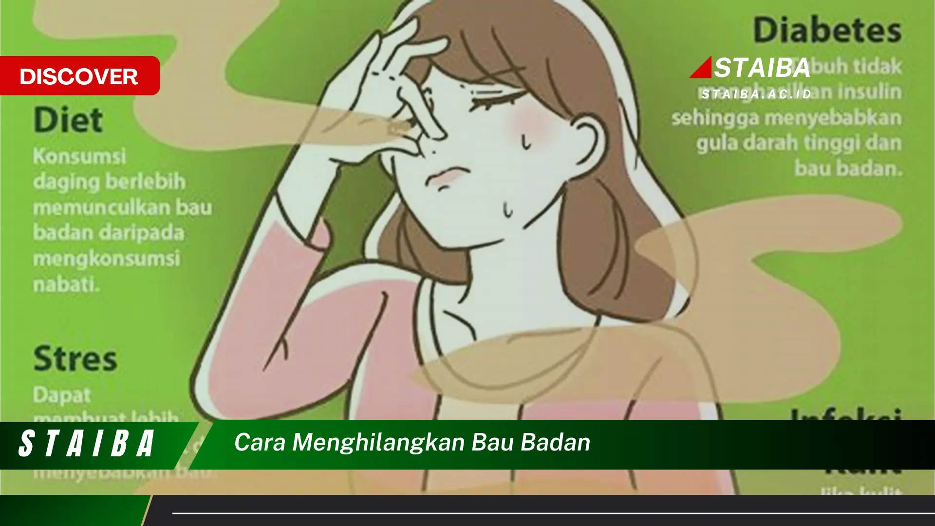 cara menghilangkan bau badan