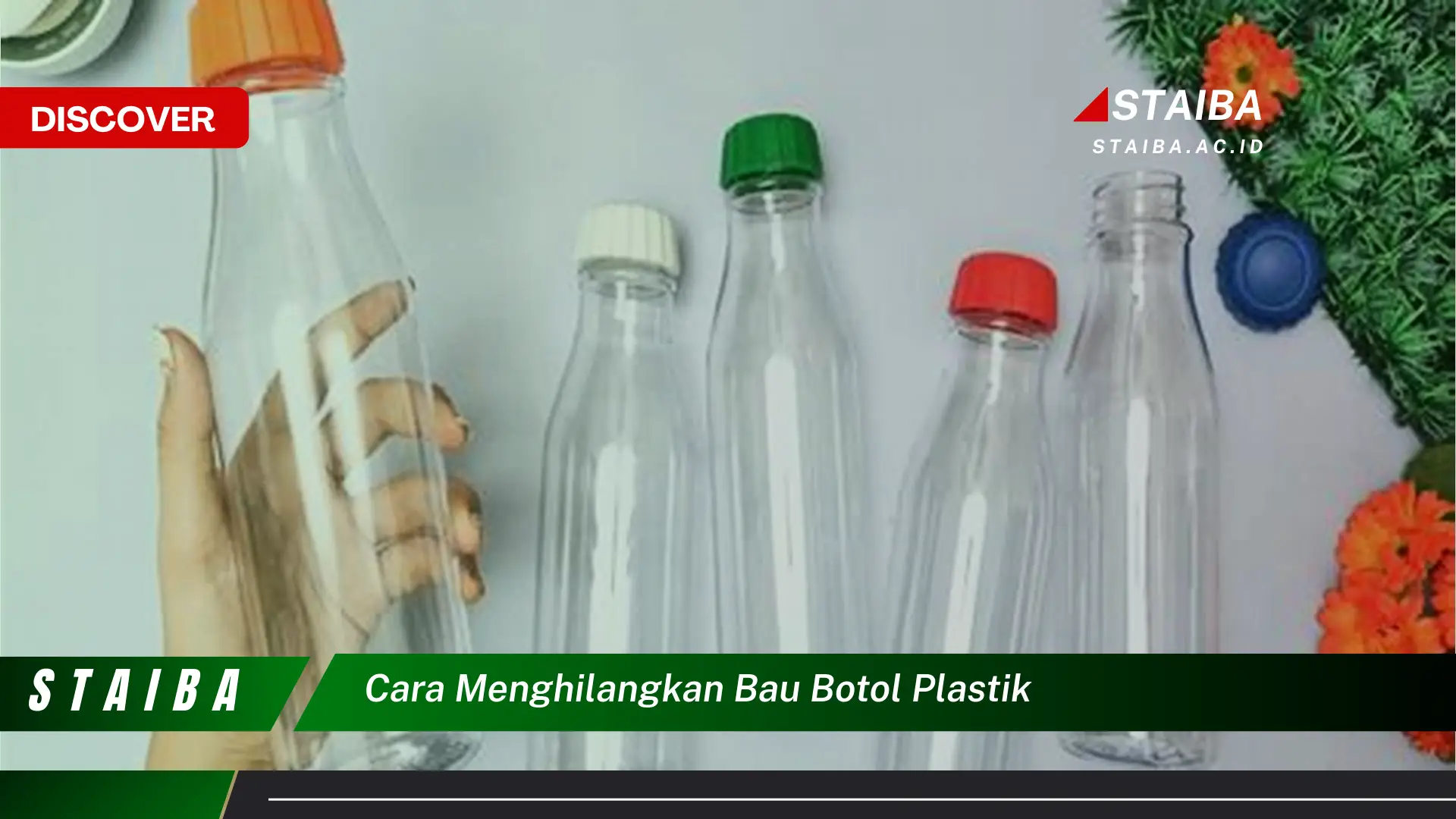 cara menghilangkan bau botol plastik