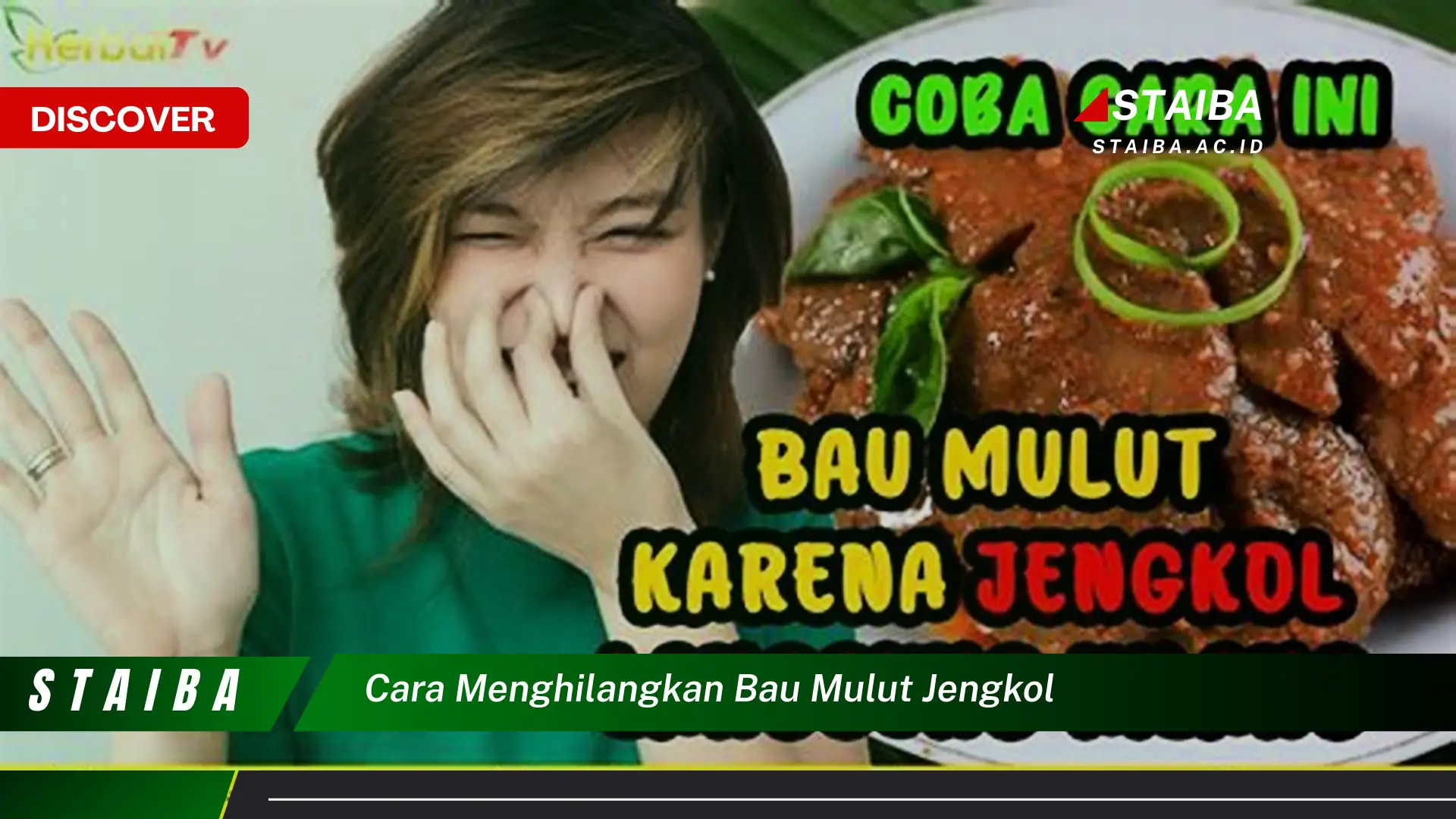 cara menghilangkan bau mulut jengkol