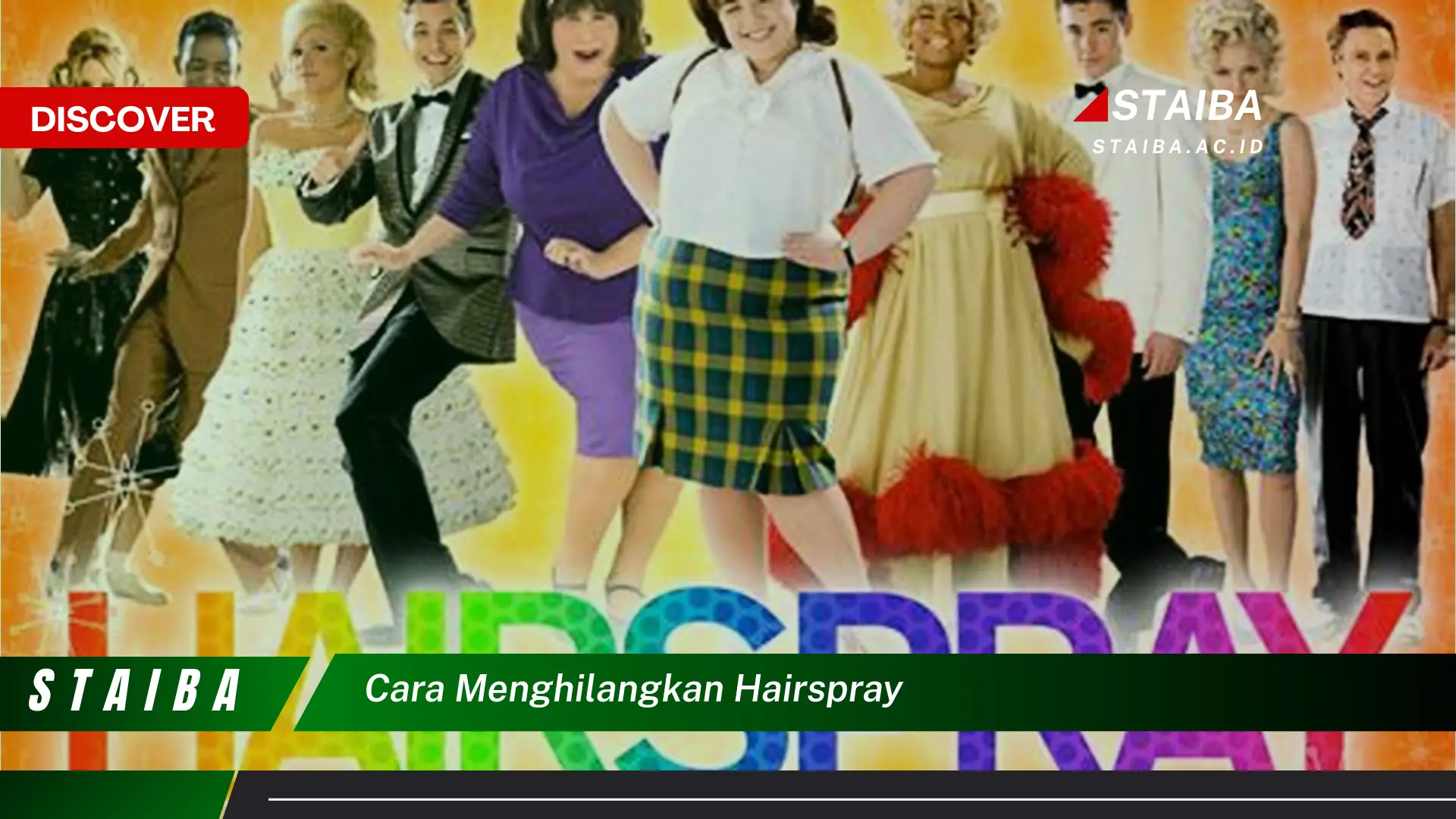 cara menghilangkan hairspray