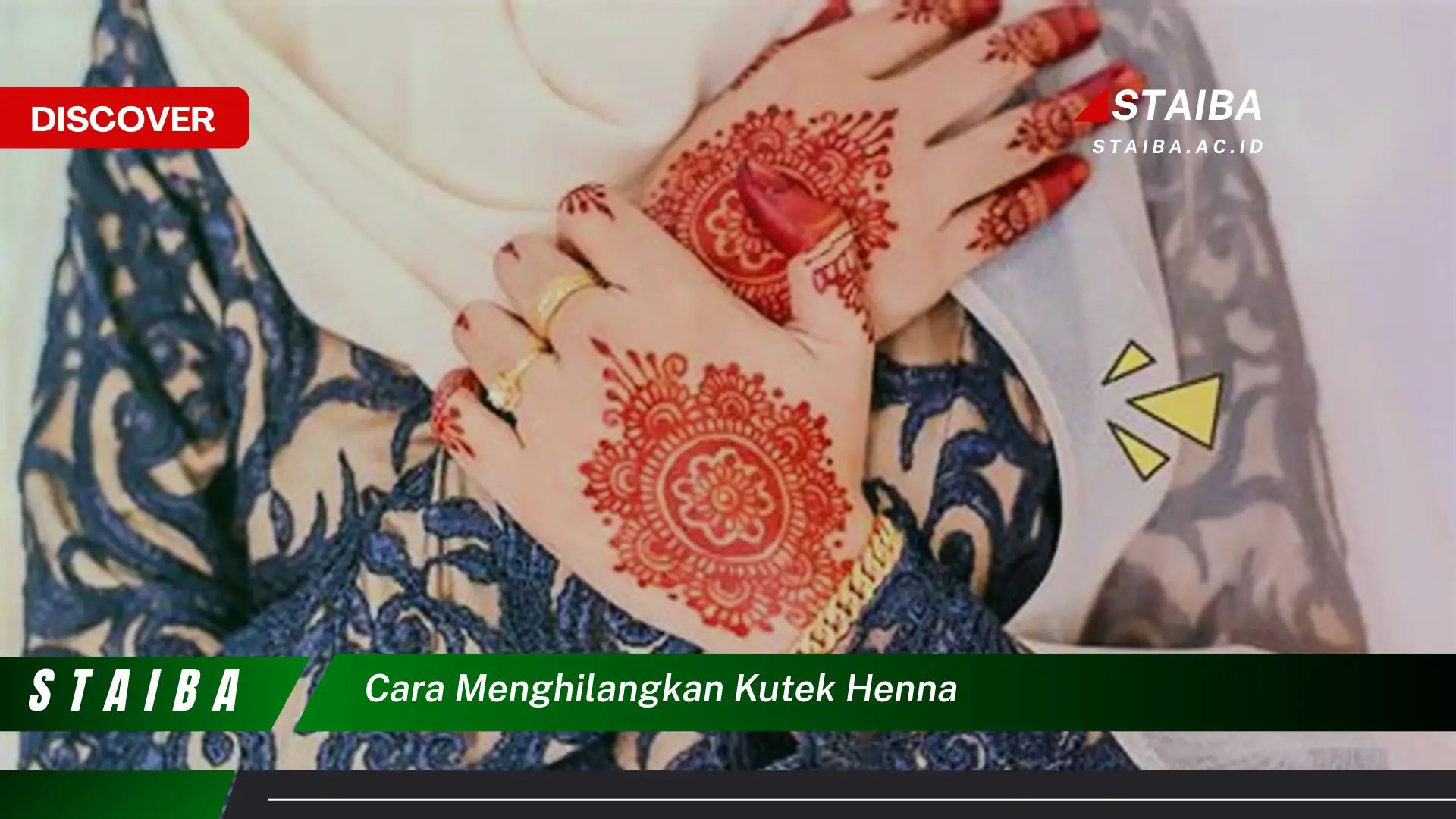 cara menghilangkan kutek henna