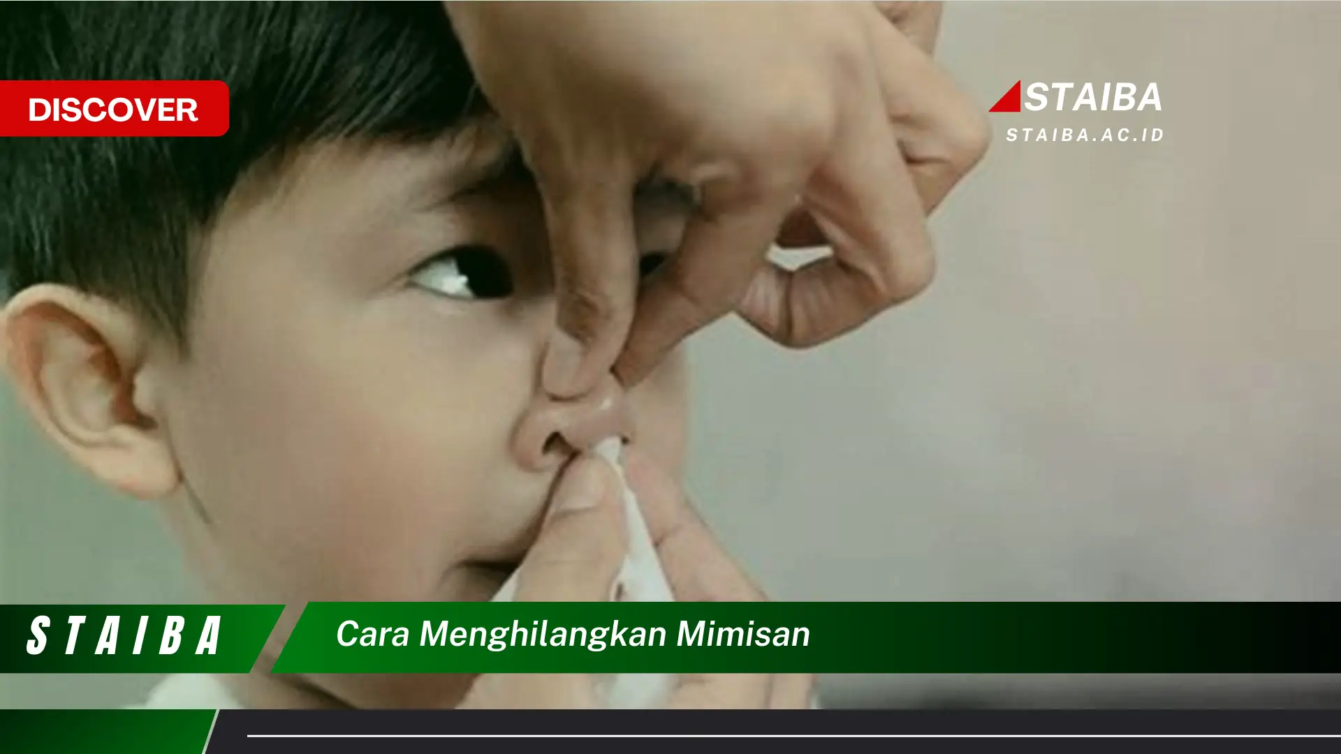 cara menghilangkan mimisan