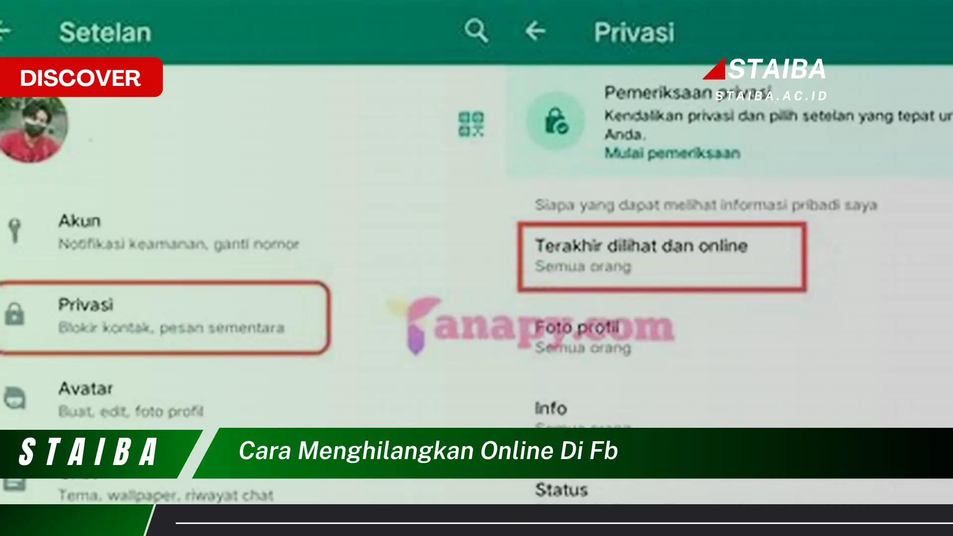 cara menghilangkan online di fb cara menghilangkan online di fb