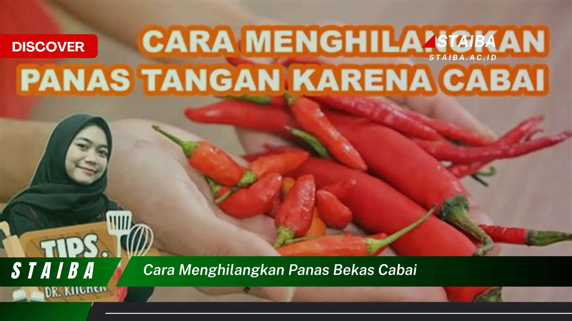 Langkah demi Langkah, Cara Hilangkan Panas Bekas Cabai yang Jarang Diketahui