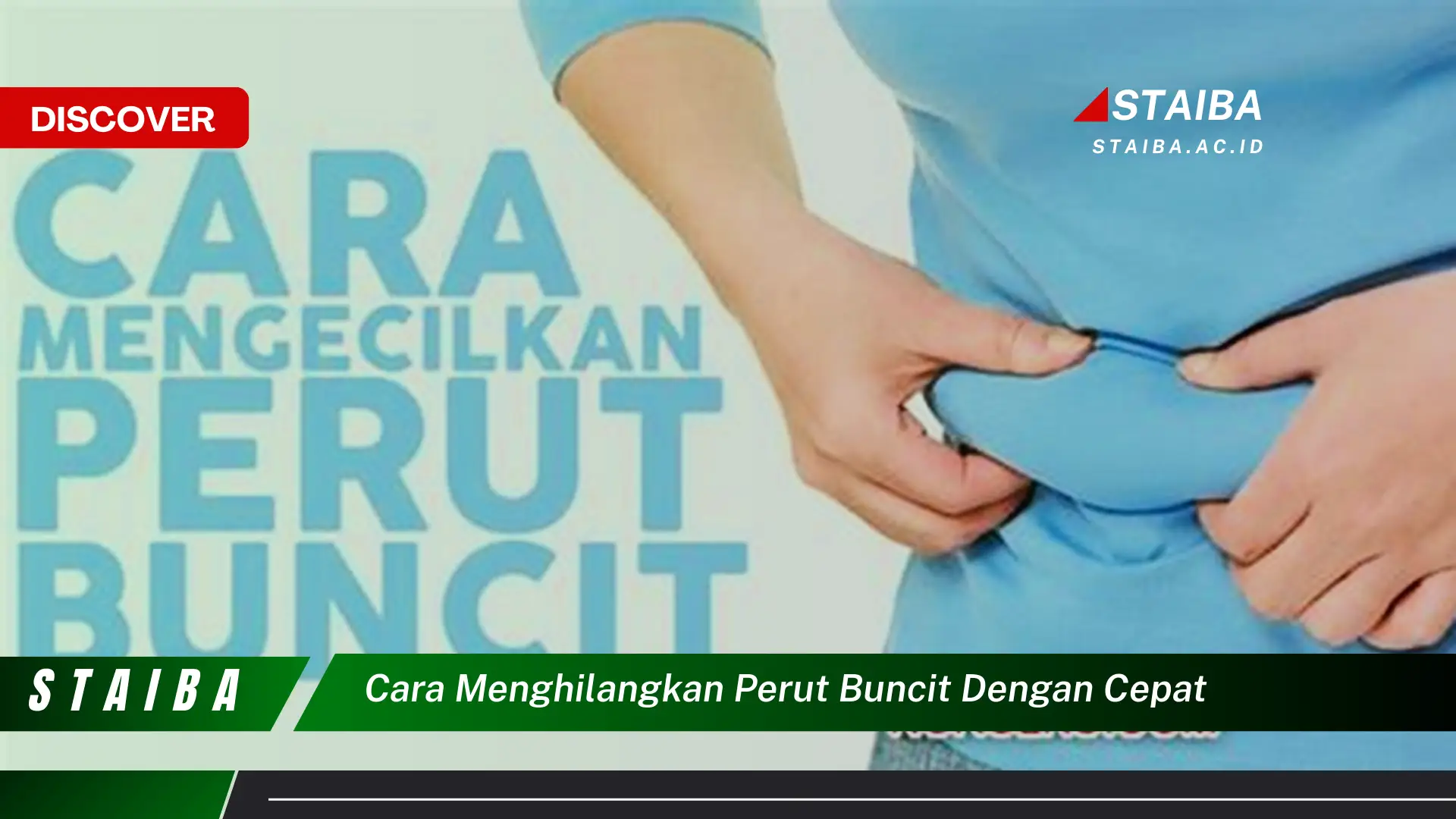 cara menghilangkan perut buncit dengan cepat