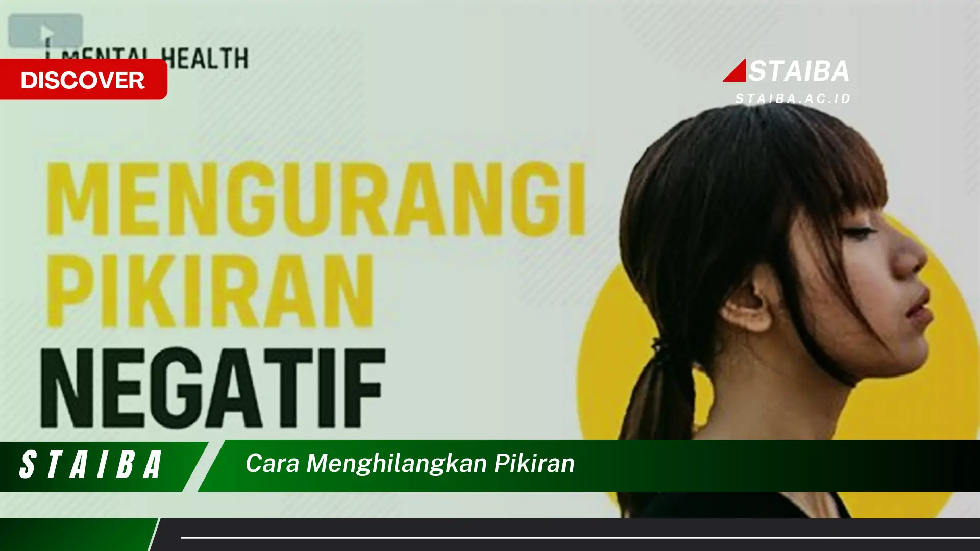 cara menghilangkan pikiran