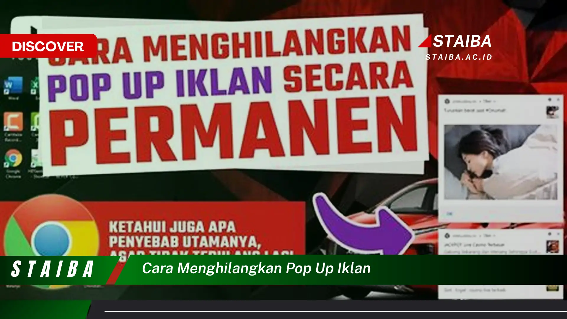 cara menghilangkan pop up iklan