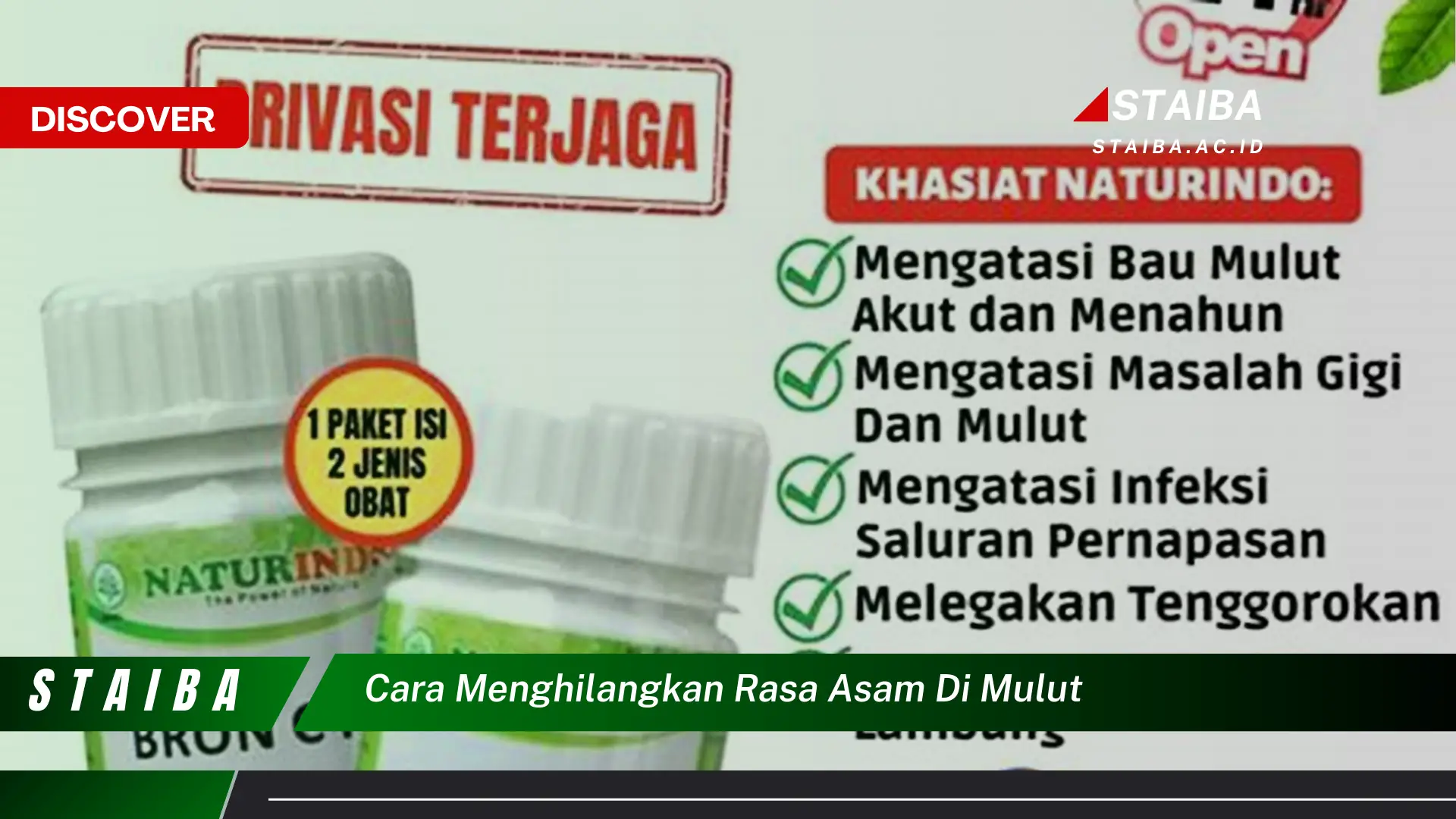 cara menghilangkan rasa asam di mulut