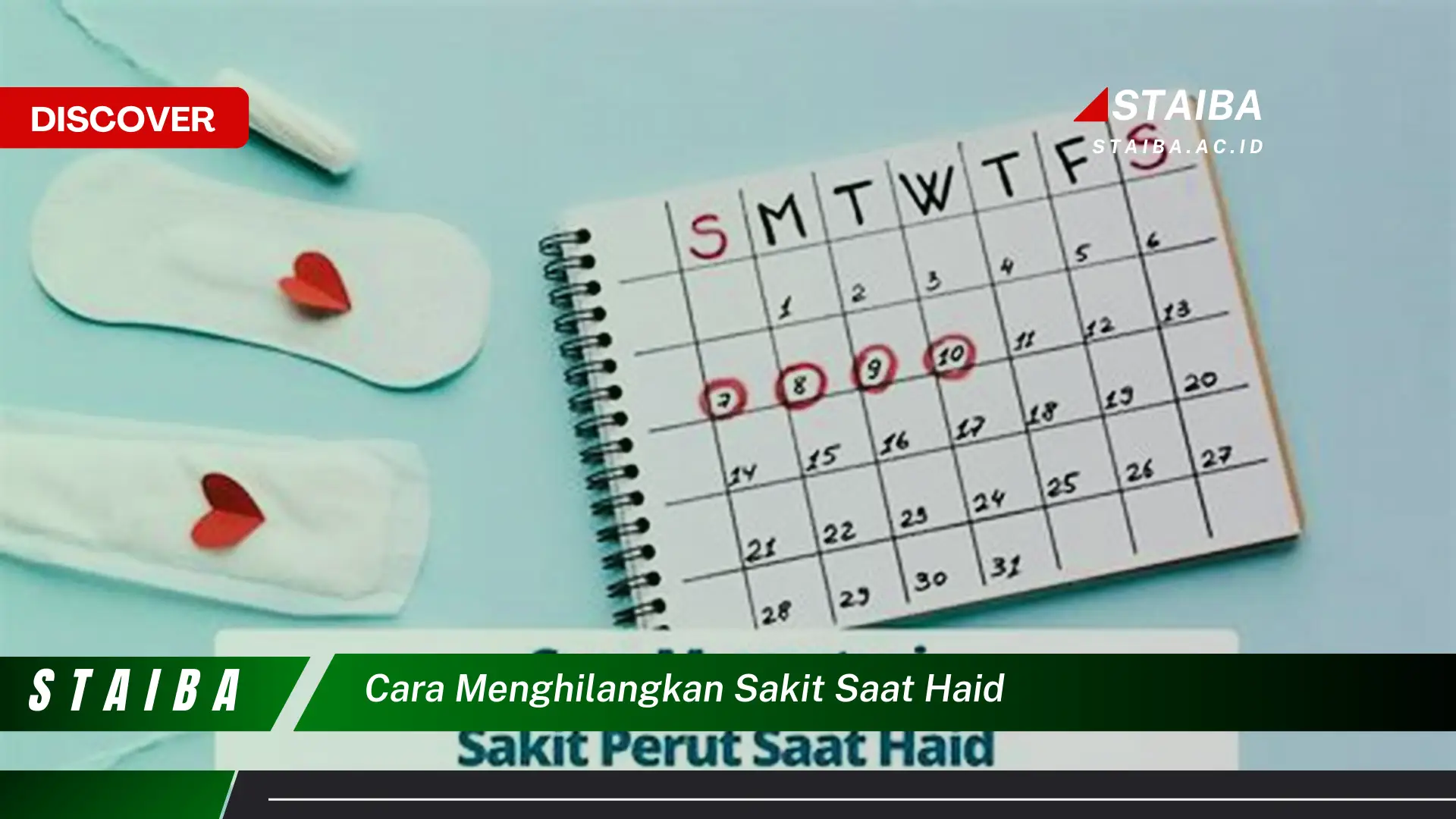 cara menghilangkan sakit saat haid