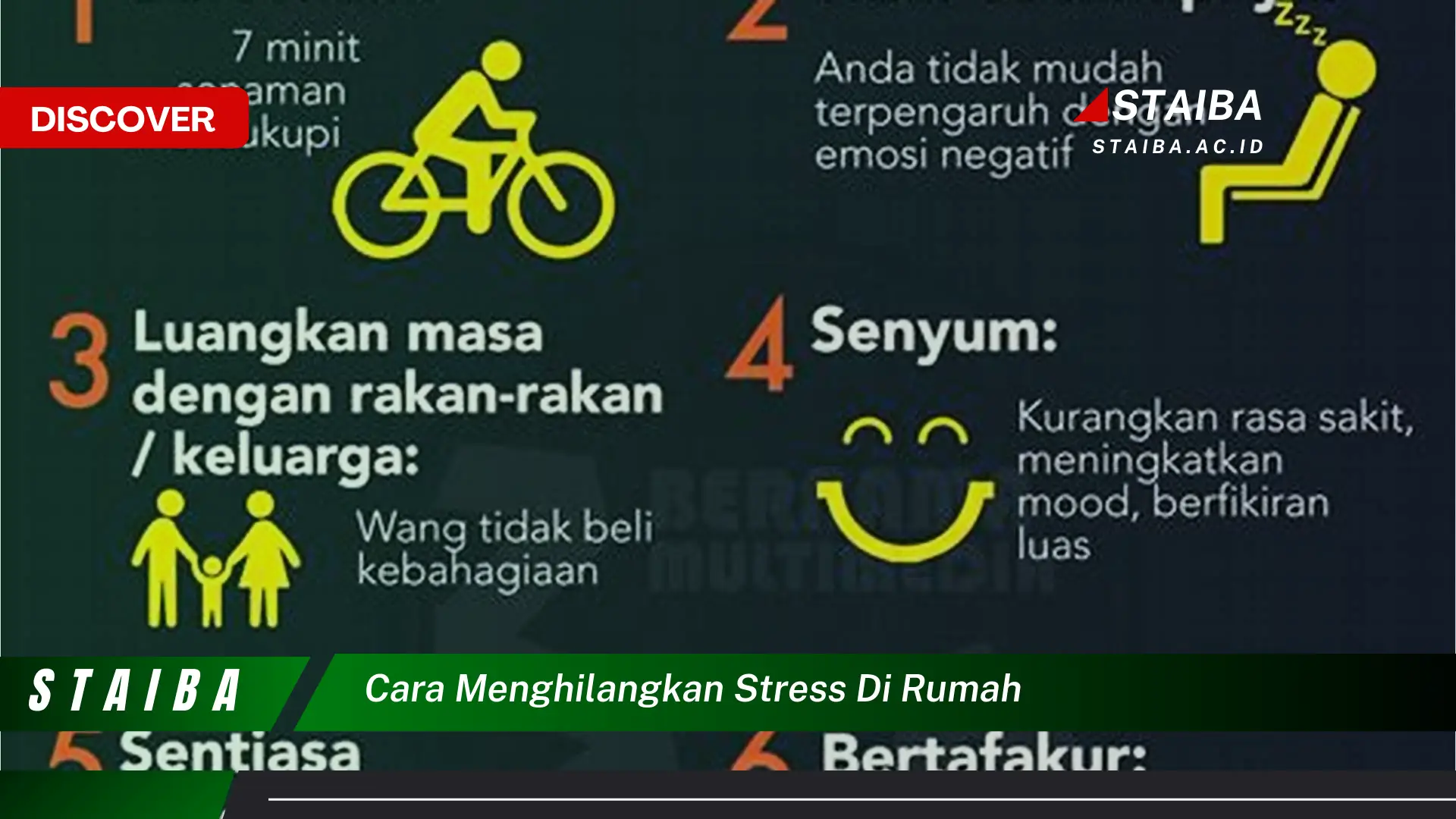 cara menghilangkan stress di rumah