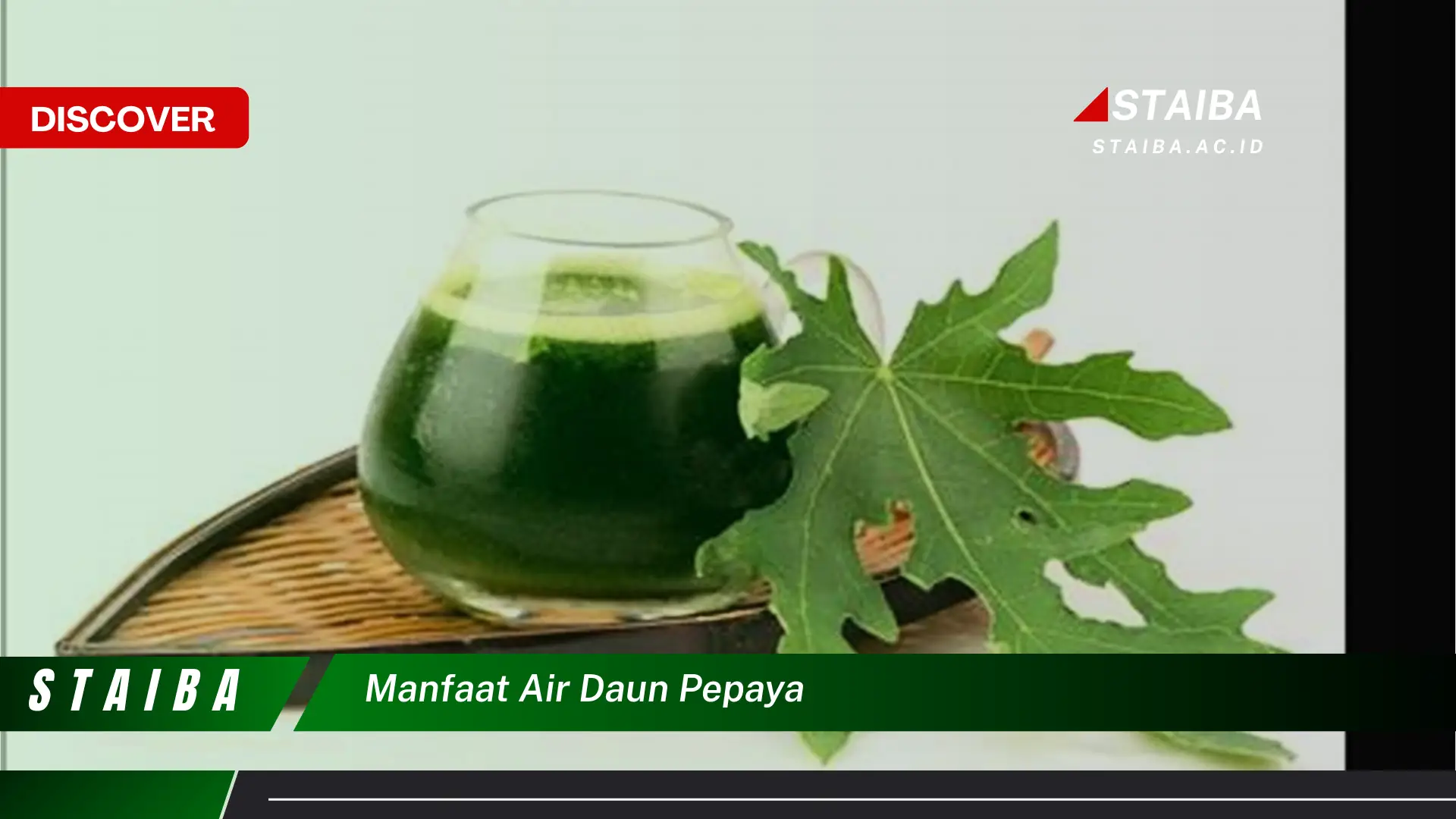 Temukan 5 Manfaat Ajaib Air Daun Pepaya