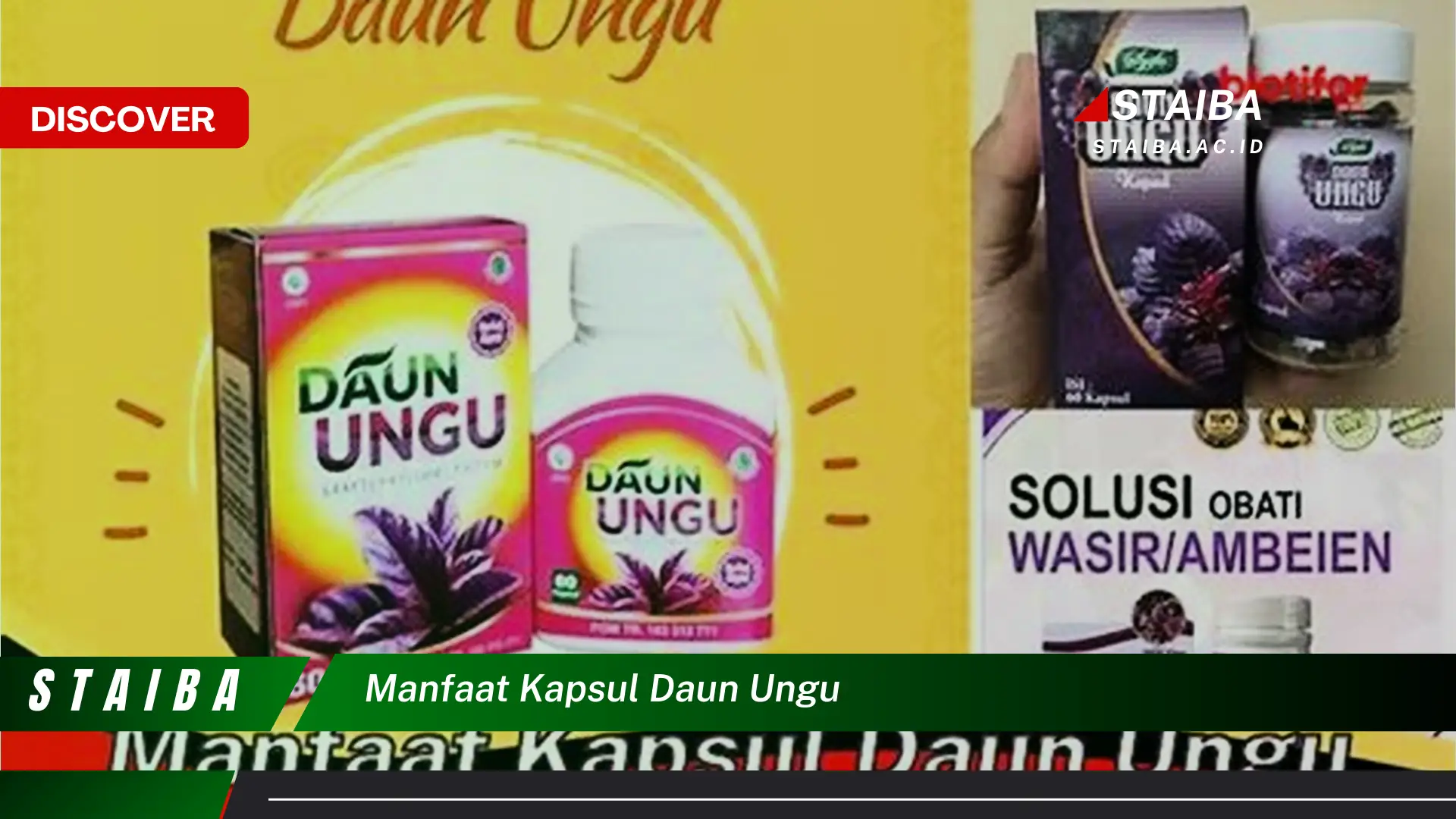 Ketahui 8 Manfaat Kapsul Daun Ungu untuk Kesehatan Anda